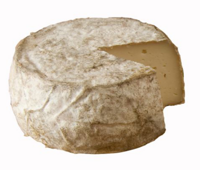three quarters of Tomme de Chèvre cheese