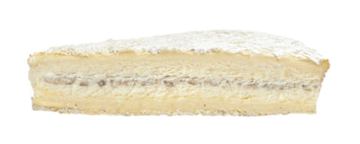 a slice of Brie de Meaux aux Noix et Miel cheese