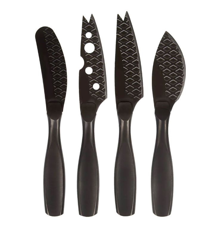 Cheese Black Knife Set