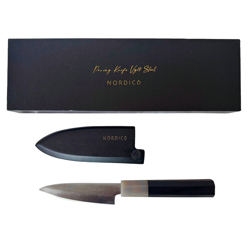 Nordico Paring Knife with Wooden sheath