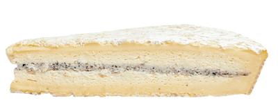 a slice of Truffle Brie cheese