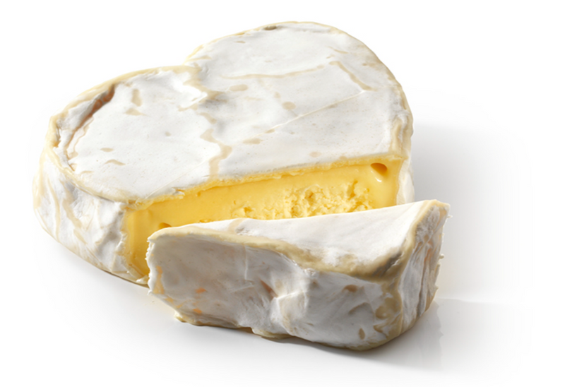 heart shaped Coeur de Neufchâtel cheese